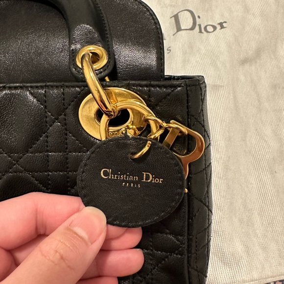 Mini lady dior bag - Picture 15 of 17